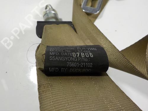 Rear left seatbelt SSANGYONG RODIUS I 2.7 Xdi | BP13385553I29