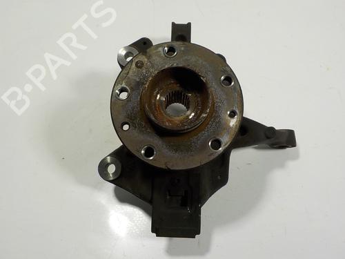 Used Left front steering knuckle Left front steering knuckle RENAULT MEGANE III Hatchback (BZ0/1_, B3_) 1.2 TCe (BZ2B, BZ11) (116 hp) 13243714 13243714