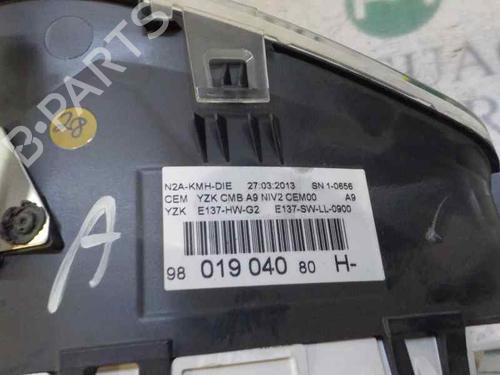 Instrument cluster PEUGEOT 208 I (CA_, CC_) 1.4 HDi | BP5859764C47 