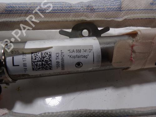Left curtain airbag SKODA RAPID (NH3, NK3, NK6) 1.6 TDI | BP12124184C11 