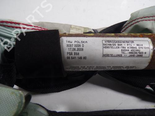 Right curtain airbag CITROËN C4 Picasso I MPV (UD_) 2.0 HDi 138 | BP7699404C12 