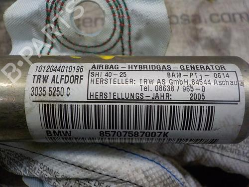 Right curtain airbag BMW 1 (E87) 120 d | BP3862666C12 