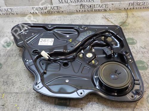 Used Rear left window mechanism Rear left window mechanism VW PASSAT B6 (3C2) 2.0 TDI 16V (140 hp) 3850419 3850419