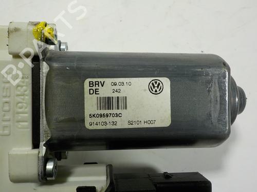 Rudehejsemotor bagstkærm venstre VW GOLF VI (5K1) 1.4 TSI | BP11958493E23 