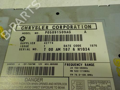 Radio DODGE CALIBER 2.0 CRD | BP8194306E6