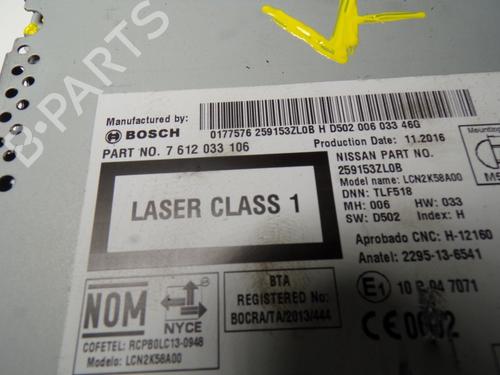 Electronic module NISSAN PULSAR Hatchback (C13)  | BP13749872M83