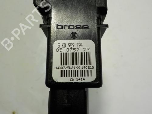 Rudehejsemotor bagstkærm venstre VW GOLF VI (5K1) 1.4 TSI | BP11958493E23 