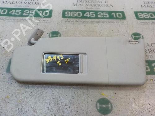 Used Left sun visor SKODA FABIA II (542) 1.2 (60 hp) 3872131