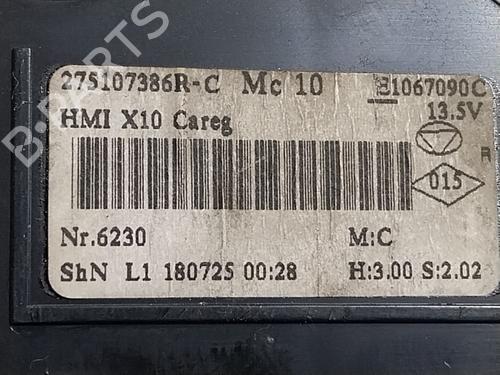 Climate control RENAULT ZOE (BFM_) ZOE | BP17979187I5 