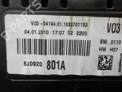 Instrument cluster SEAT IBIZA IV (6J5, 6P1)  | BP3858132C47 