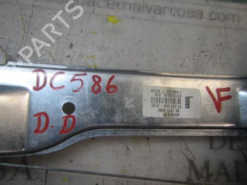 Front right window mechanism PEUGEOT 208 I (CA_, CC_) 1.6 HDi / BlueHDi 75 | BP3879383C23 