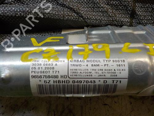 Left curtain airbag PEUGEOT 308 I (4A_, 4C_)  | BP3857246C11 