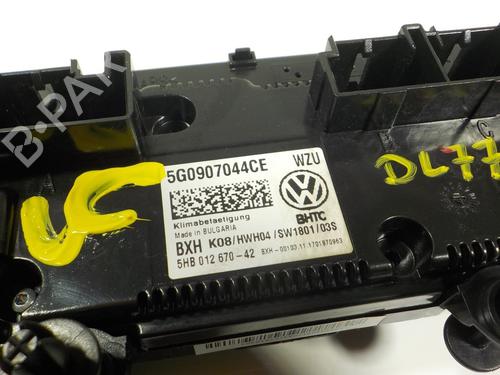 Climate control VW GOLF VII (5G1, BQ1, BE1, BE2) 1.4 TSI | BP16073675I5 