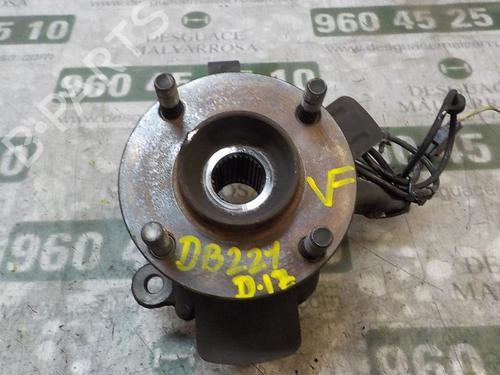 Used Left front steering knuckle Left front steering knuckle NISSAN NV200 / EVALIA Bus 1.5 dCi 85 (M20, M20M, M20K, M20KK) (86 hp) 3864143 3864143