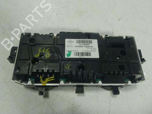 Instrument cluster RENAULT CAPTUR I (J5_, H5_) 0.9 TCe 90 | BP23106356C47 
