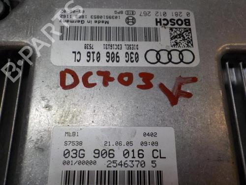 Engine control unit (ECU) AUDI A4 B7 (8EC) 2.0 TDI 16V | BP3880923M57 