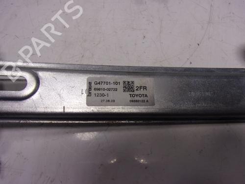 Rudehejsemekanisme Højre foran TOYOTA COROLLA Hatchback (_E21_, _EA1_, _EH1_)  | BP15907407C23 