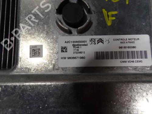Engine control unit (ECU) CITROËN C4 II (NC_) | BP6812340M57 - Image 2