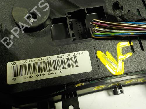 Instrument cluster VW GOLF IV (1J1) 1.9 TDI | BP17695430C47 