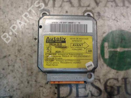 Kollisjonspute styreenhet PEUGEOT 206 Hatchback (2A/C) [1998-2012]  3810532