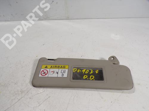 Used Right sun visor Right sun visor DACIA SANDERO II TCe 90 (B8M1, B8MA, B8AC) (90 hp) 7702091 7702091