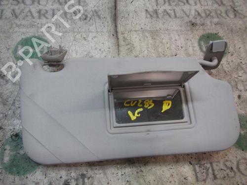 Used Right sun visor Right sun visor FORD FIESTA VI (CB1, CCN) 1.4 TDCi (70 hp) 3834129 3834129