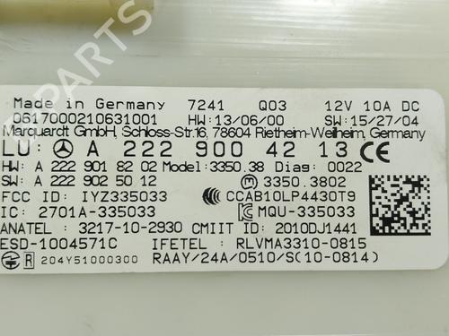 Elektronisk modul MERCEDES-BENZ C-CLASS Coupe (C205) AMG C 43 4-matic (205.364) | BP27562119M83 