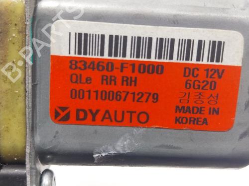 Right rear window motor KIA SPORTAGE IV (QL, QLE) 2.0 CRDi | BP27674218E22 