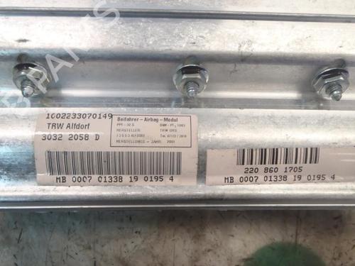 Dashboard MERCEDES-BENZ S-CLASS Coupe (C215) CL 500 (215.375) | BP3811422C46 