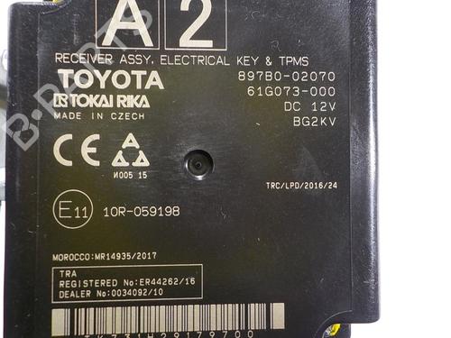 Electronic module TOYOTA COROLLA Saloon (_E21_) 1.8 VVTi Hybrid (ZWE211) | BP11932352M83 - Image 3