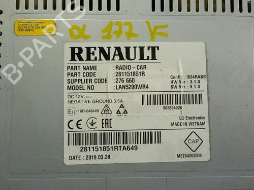 Bilradio DACIA LODGY (JS_)  | BP17052635E6 