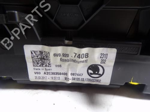 Instrument cluster SKODA FABIA III (NJ3)  | BP7666420C47 
