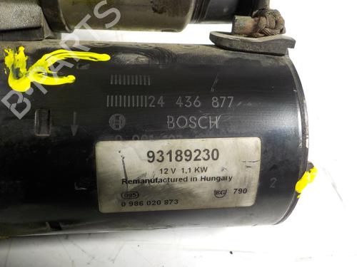Starter OPEL ASTRA H GTC (A04) 1.4 (L08) | BP7070529M8 