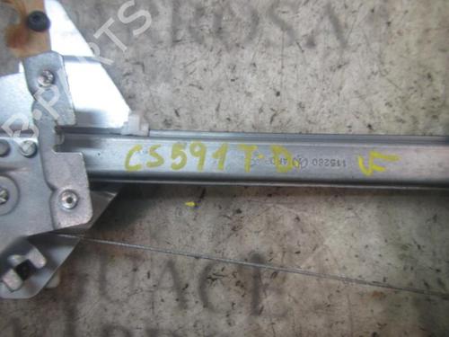 Rudehejsemekanisme Højre bagtil PEUGEOT 307 (3A/C) 1.6 HDi 110 | BP3832313C25 