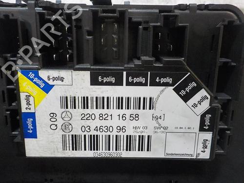 Electronic module MERCEDES-BENZ S-CLASS (W220, V220)  | BP3858248M83 