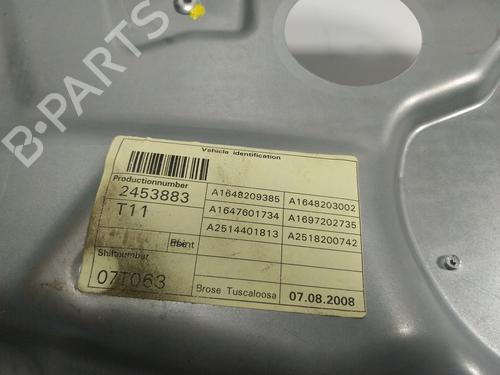 Front left window mechanism MERCEDES-BENZ M-CLASS (W164) ML 63 AMG 4-matic (164.177) | BP16819432C22 