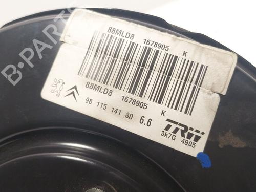 Servo brake CITROËN C3 III (SX) 1.5 BlueHDi 100 (SXYHYP, SXYHTU) | BP27838811M42 - Image 3