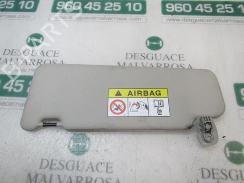 Right sun visor DACIA SANDERO II 1.0 SCe 75 (B8JC, B8JD, B8NC) | BP3991879I2 