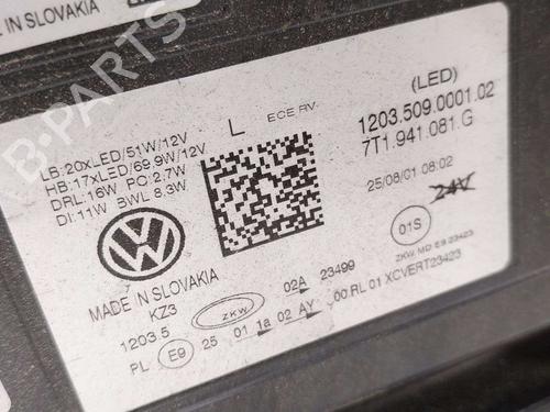 Left headlight VW MULTIVAN T7 (STM, STN)  | BP37593770C28  - Image 7