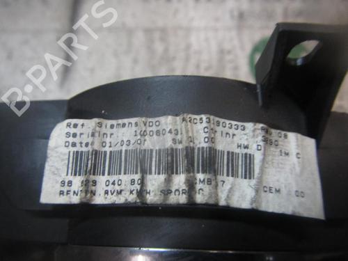 Instrument cluster PEUGEOT 207 (WA_, WC_) 1.6 16V VTi | BP3837964C47 