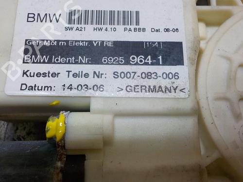 Right front window motor BMW X3 (E83)  | BP3851846E20 