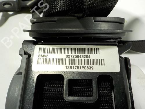Front right seatbelt BMW X3 (F25) sDrive 18 d | BP11504897I25 