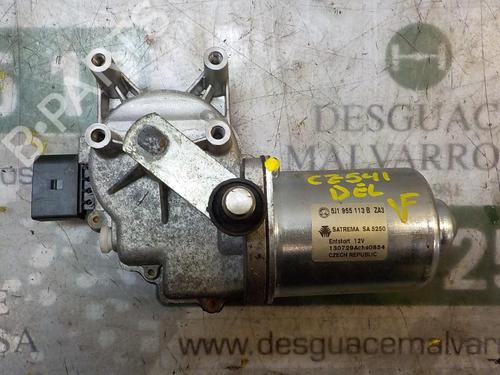 Used Front wiper motor SKODA FABIA II (542) 1.2 12V (60 hp) 3857850