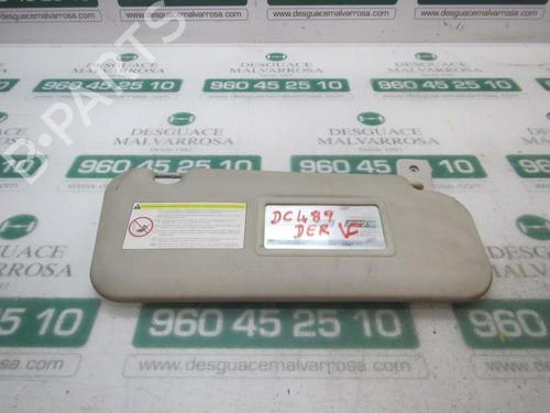 Used Right sun visor Right sun visor PEUGEOT 207 (WA_, WC_) [2006-2015] 3878116 3878116