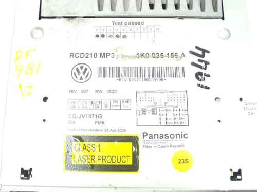 Radio VW GOLF VI Variant (AJ5) 1.6 TDI | BP6986065E6 