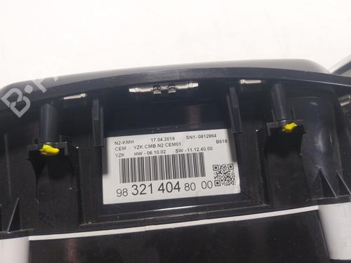 Instrument cluster CITROËN C3 / C3 ORIGIN III (SX) 1.5 BlueHDi 100 (SXYHYP, SXYHTU) | BP24495272C47 