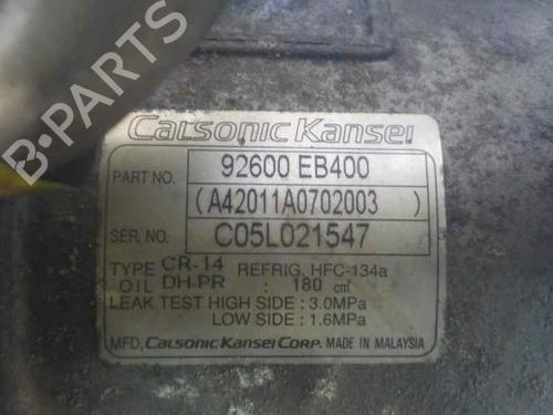 AC compressor NISSAN NAVARA NP300 (D40) 2.5 dCi | BP5271018M34 