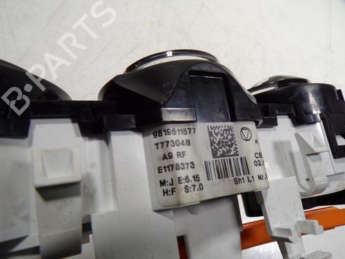 Climate control PEUGEOT 208 I (CA_, CC_) 1.2 PureTech 82 | BP15204006I5