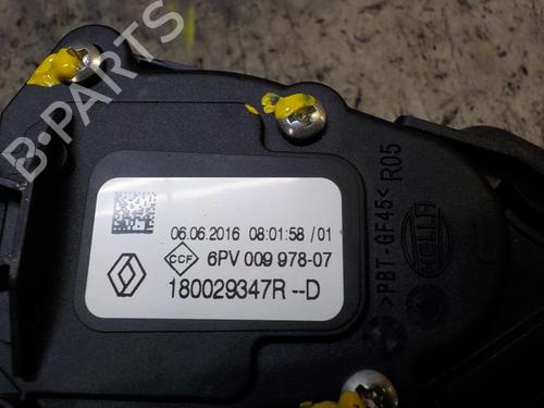 Pedal RENAULT CLIO IV (BH_) 0.9 TCe 90 (BHNF, BHMA, BHMH, BHJK, BHJR) | BP3850188I4 