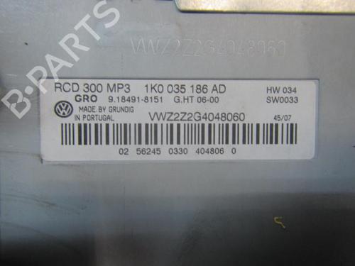 Radio VW GOLF V (1K1) 1.9 TDI | BP3865346E6 